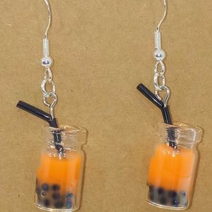 Boba earrings
